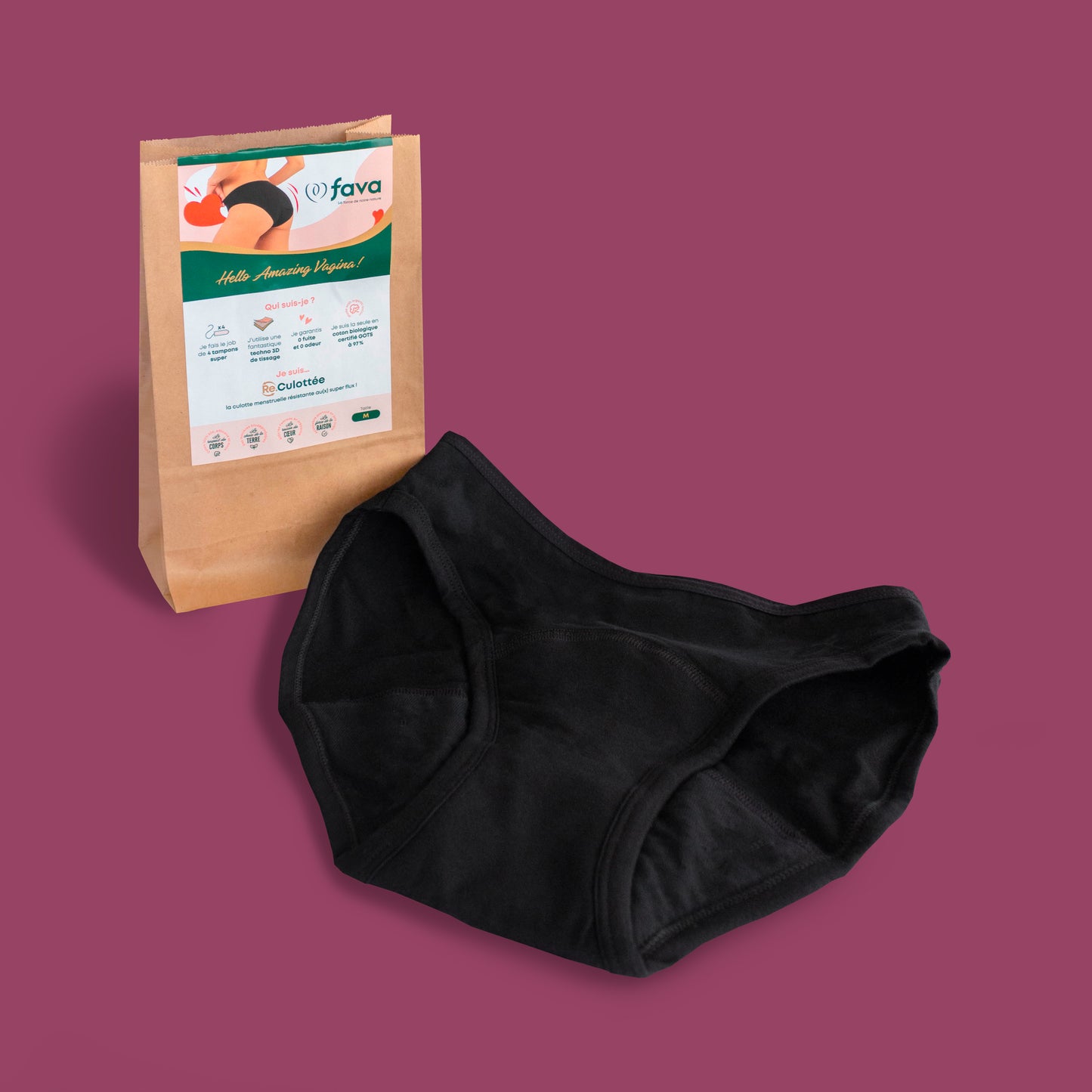 La RE.culottée - Culotte menstruelle