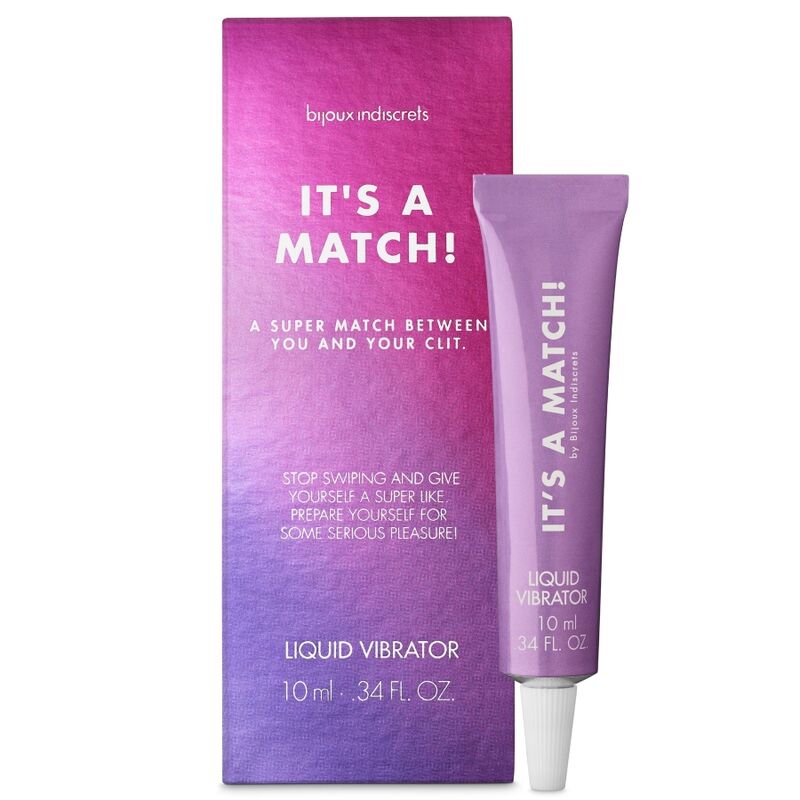 BIJOUX INDISCRETS - VIBRATEUR LIQUIDE MATCH 10 ML