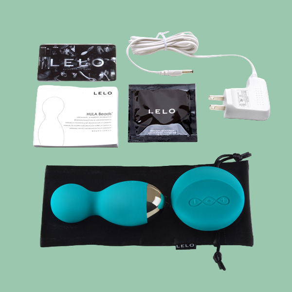 Hula Beads bleu - Boules de giesha - LELO