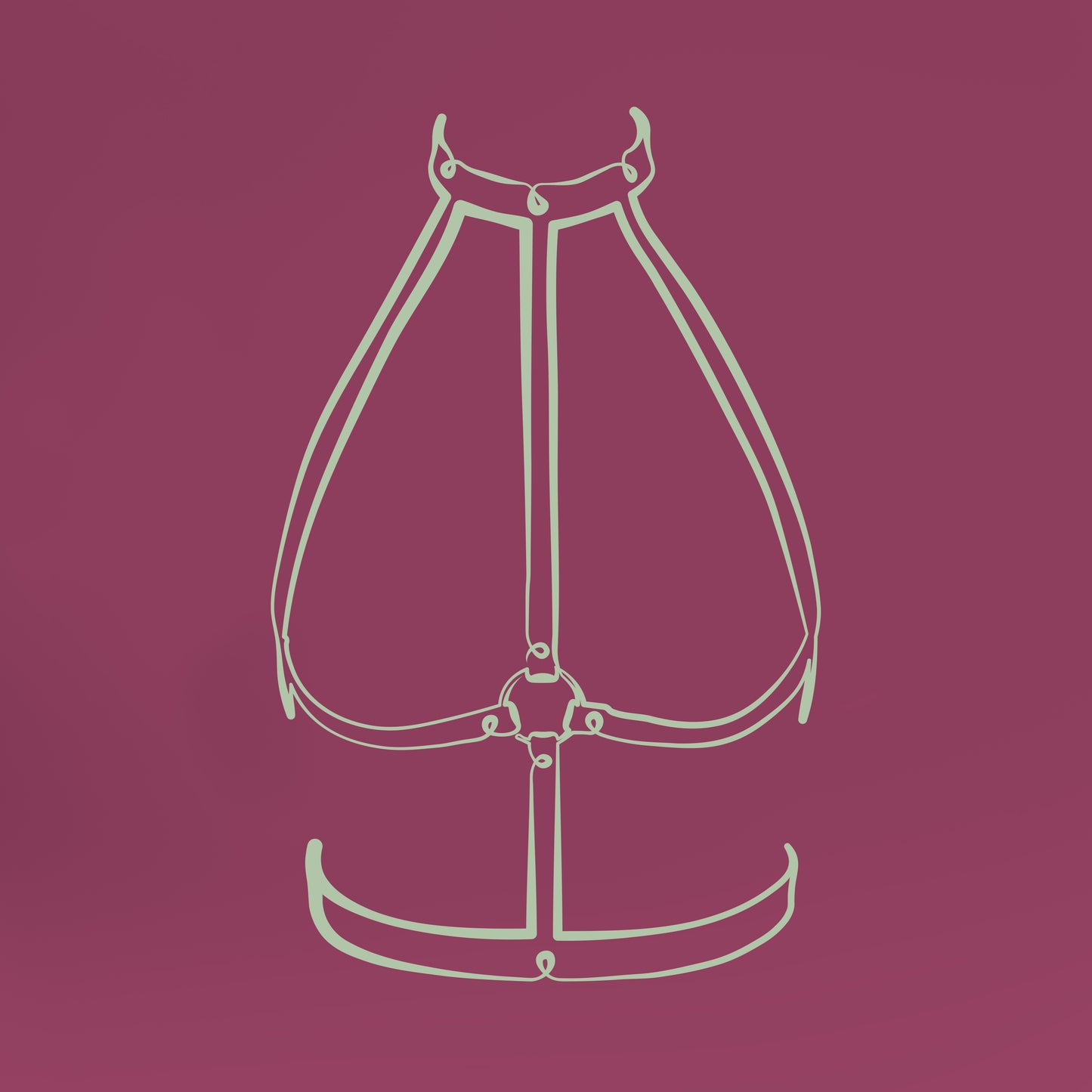 BIJOUX INDISCRETS MAZE - HARNAIS H