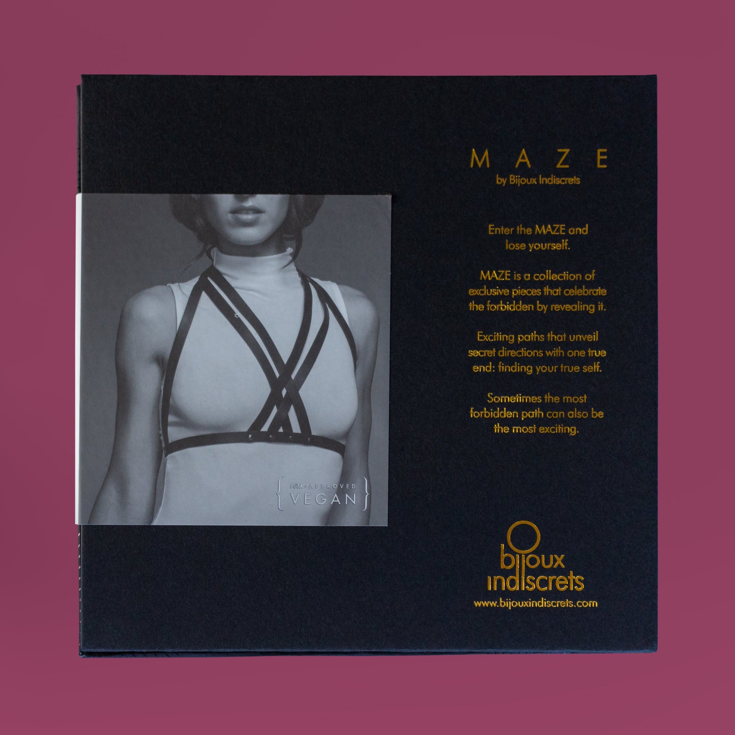 BIJOUX INDISCRETS MAZE - HARNAIS SOUTIEN-GORGE