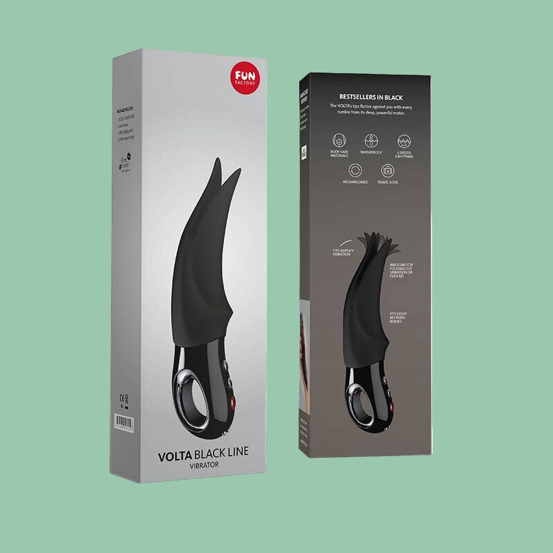 Volta noir - Vibrateur clitorise  - FUN FACTORY