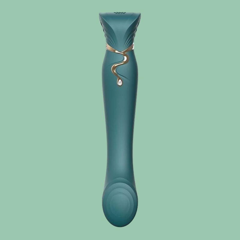 Queen set Gspot vibrator vert - ZALO