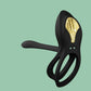 Bayek Vibrating Couples’ Ring noir - ZALO