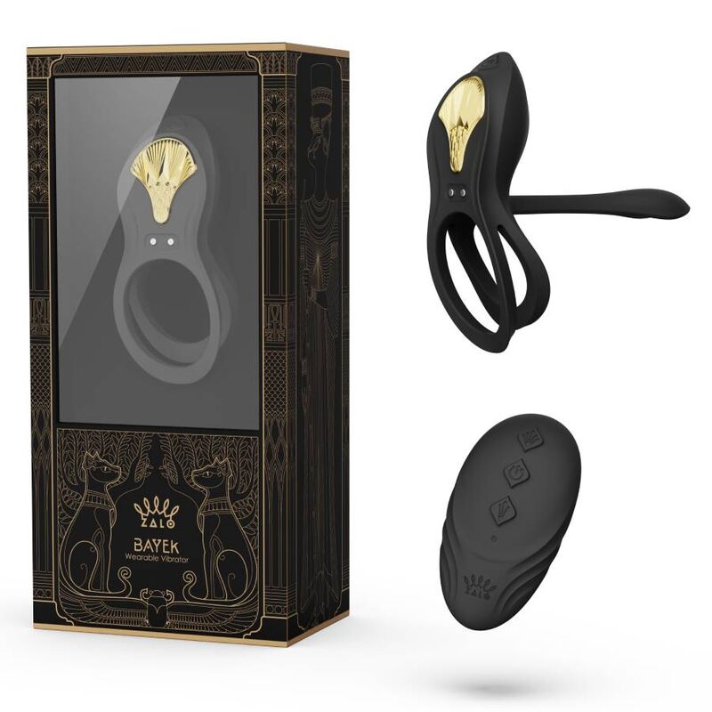 Bayek Vibrating Couples’ Ring noir - ZALO