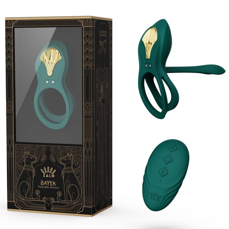 Bayek Vibrating Couples’ Ring vert - ZALO