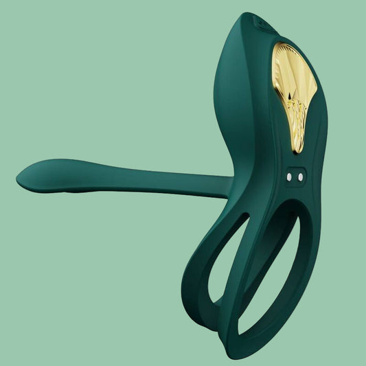 Bayek Vibrating Couples’ Ring vert - ZALO