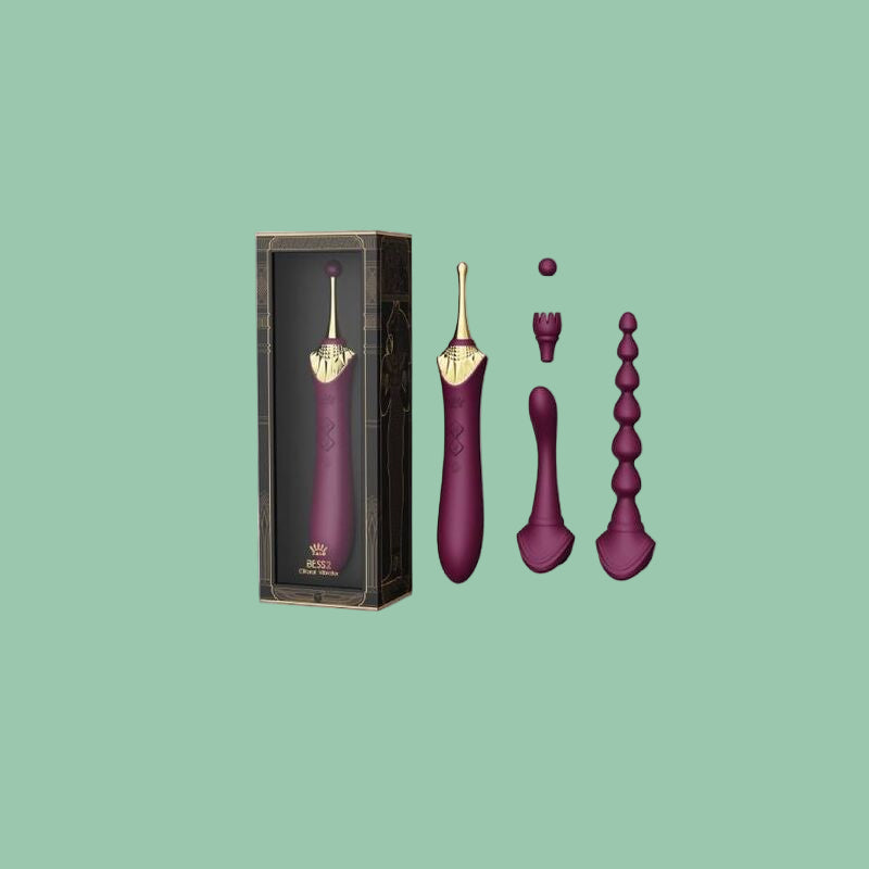 Bess Clitoral Massager 2 mauve - ZALO