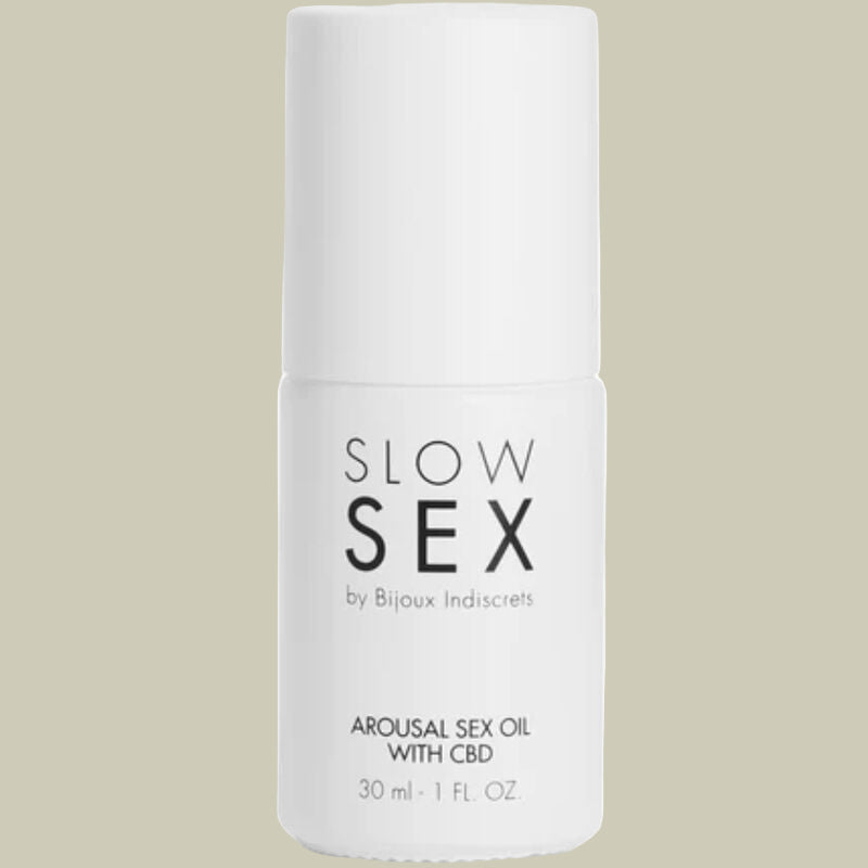 BIJOUX INDISCRETS - SLOW SEX HUILE DE MASSAGE SEXUEL AU CBD 30 ML