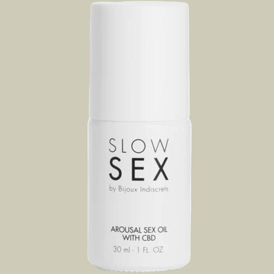 BIJOUX INDISCRETS - SLOW SEX HUILE DE MASSAGE SEXUEL AU CBD 30 ML