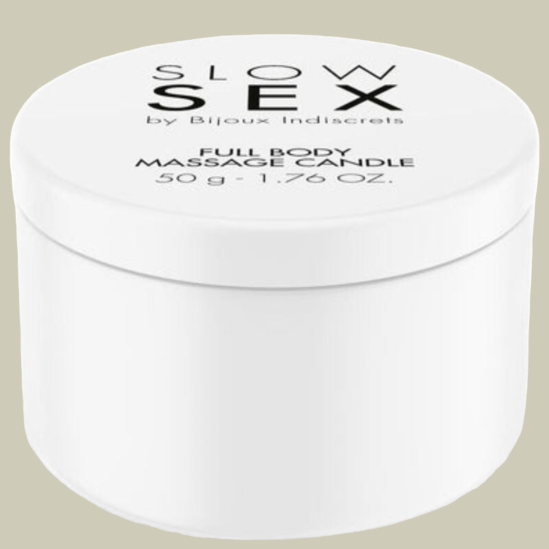 BIJOUX INDISCRETS - SLOW SEX BOUGIE DE MASSAGE CORPS 50 G