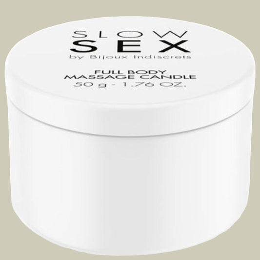 BIJOUX INDISCRETS - SLOW SEX BOUGIE DE MASSAGE CORPS 50 G