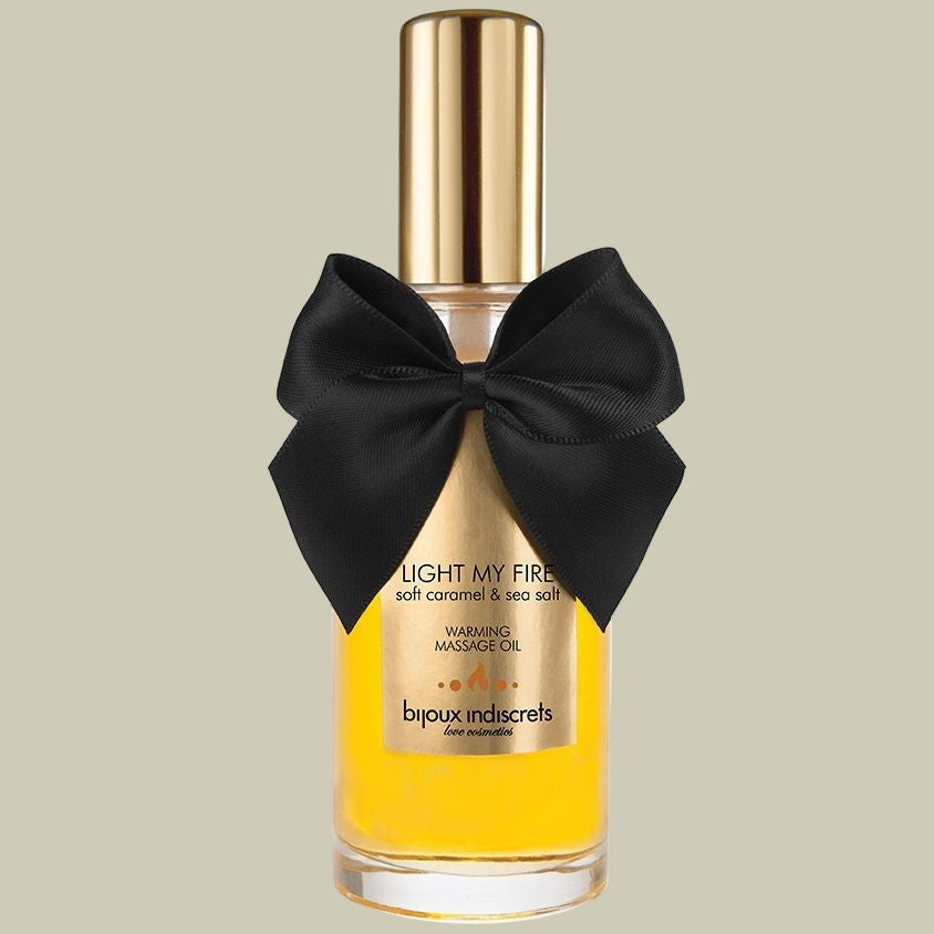 BIJOUX INDISCRETS - HUILE DE MASSAGE EFFET CHALEUR ARÔME CARAMEL